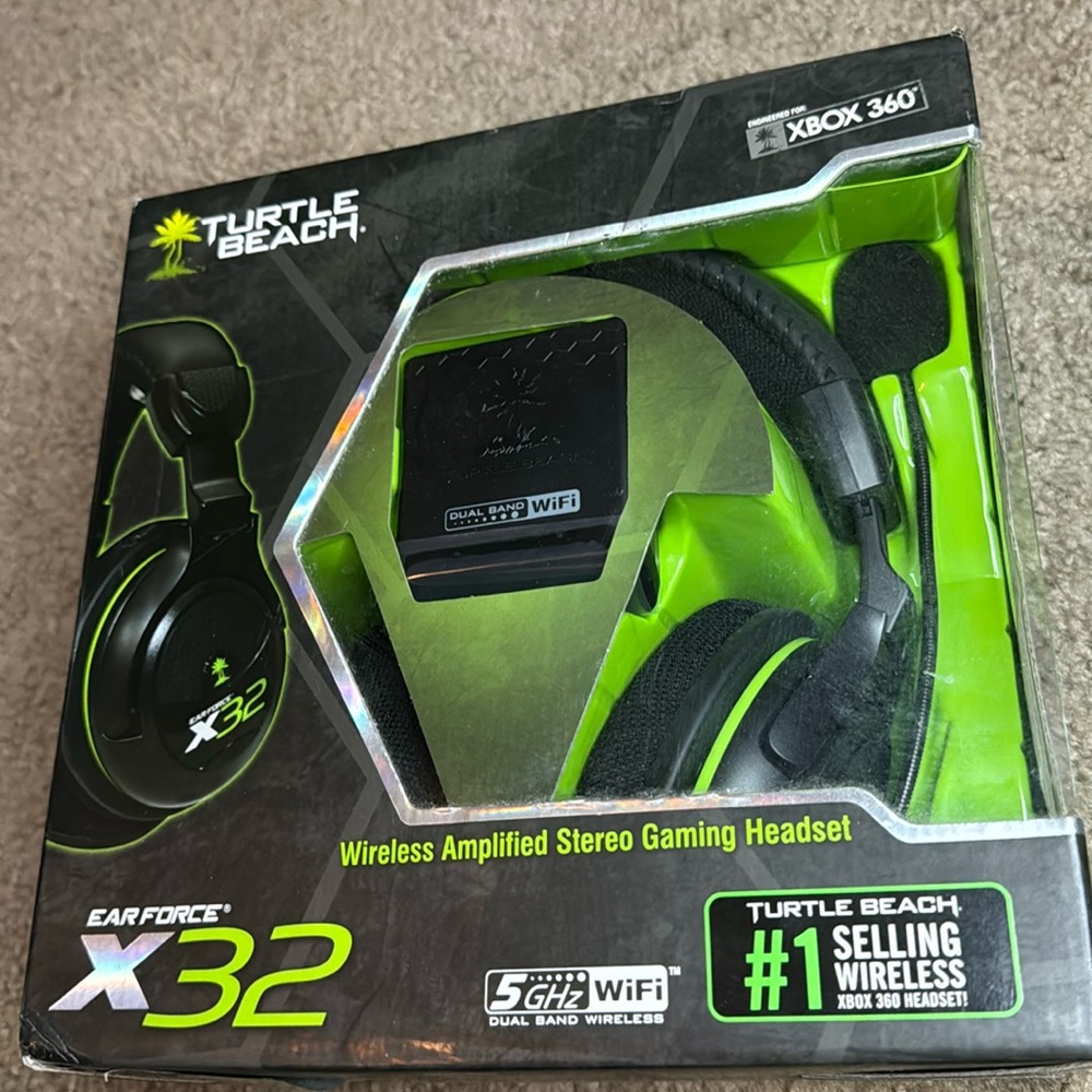 Turtle Beach Earforce X32 wireless gaming headset *NEWINBOX*